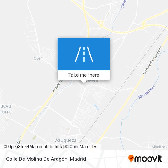 Calle De Molina De Aragón map
