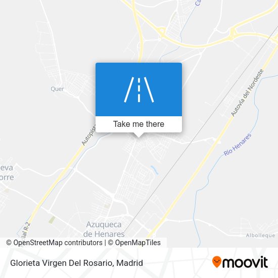 Glorieta Virgen Del Rosario map