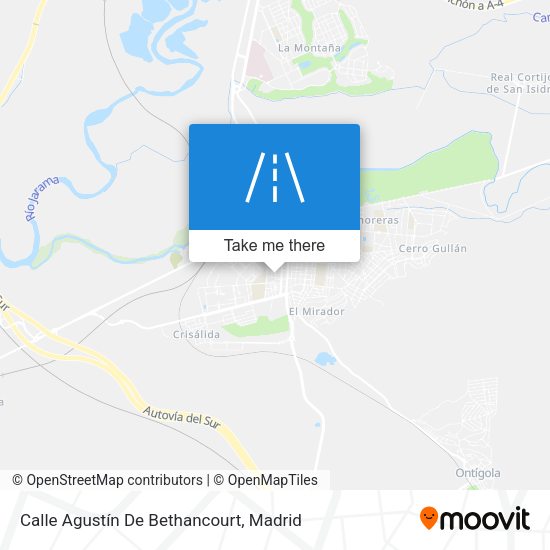 Calle Agustín De Bethancourt map