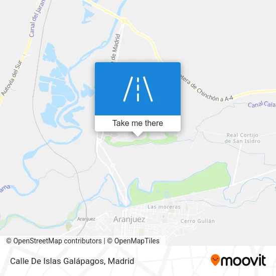 Calle De Islas Galápagos map