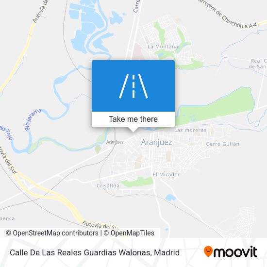 Calle De Las Reales Guardias Walonas map