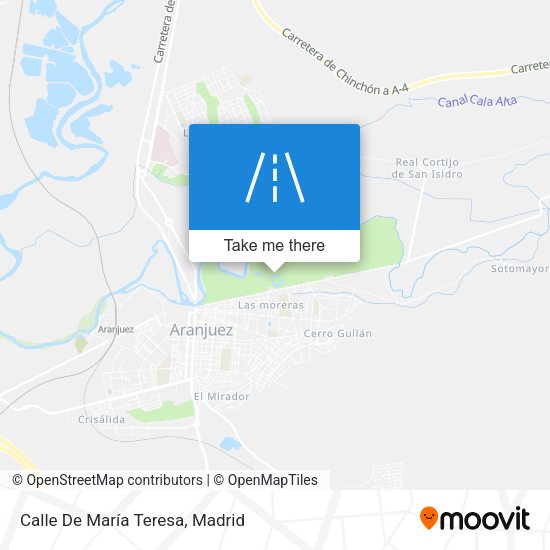 Calle De María Teresa map
