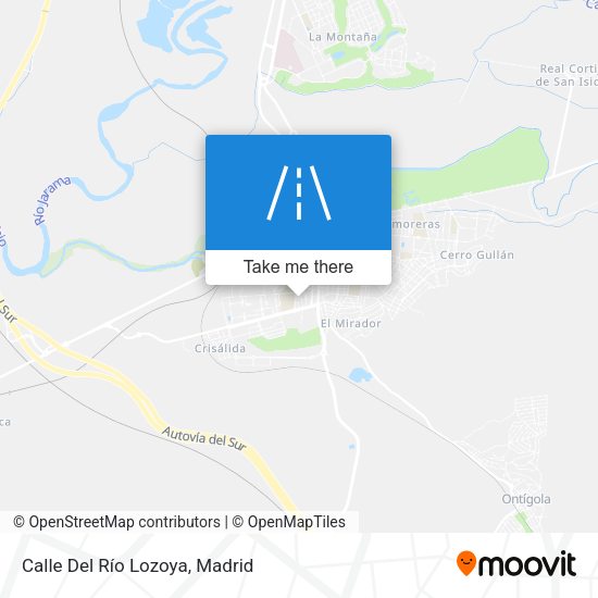 Calle Del Río Lozoya map