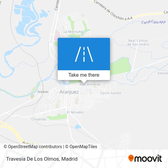 Travesía De Los Olmos map