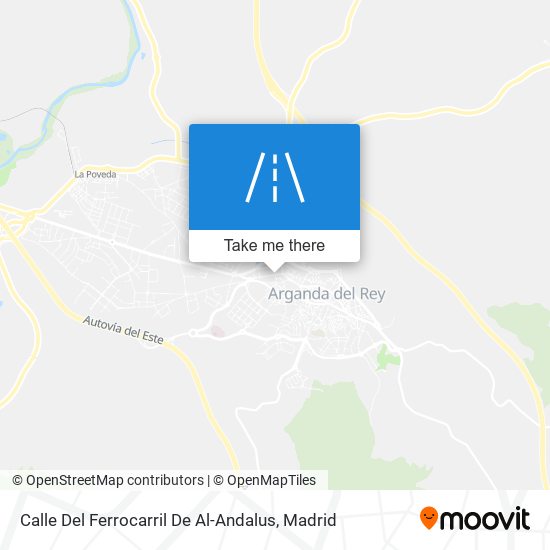 Calle Del Ferrocarril De Al-Andalus map