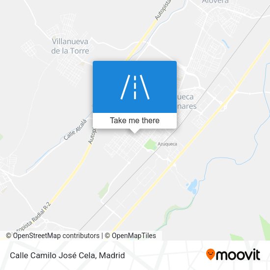 Calle Camilo José Cela map