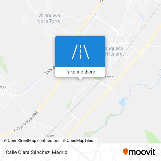 Calle Clara Sánchez map