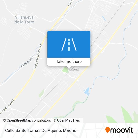 Calle Santo Tomás De Aquino map