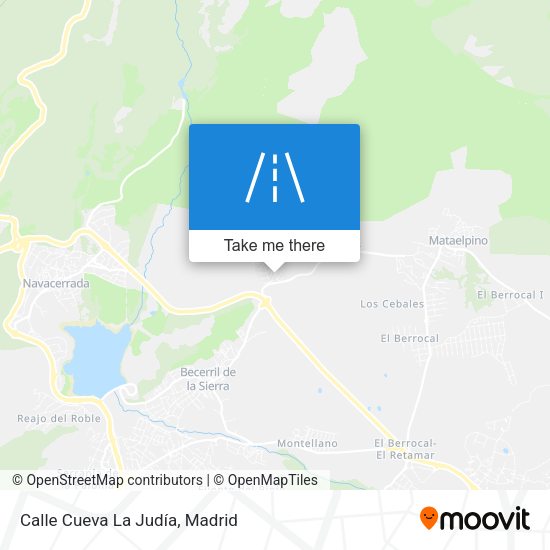 Calle Cueva La Judía map