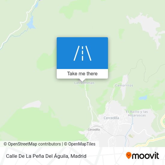 Calle De La Peña Del Águila map