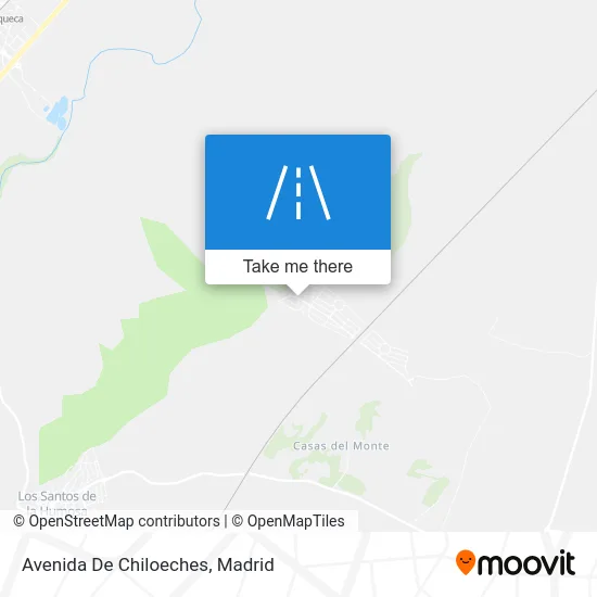 Avenida De Chiloeches map