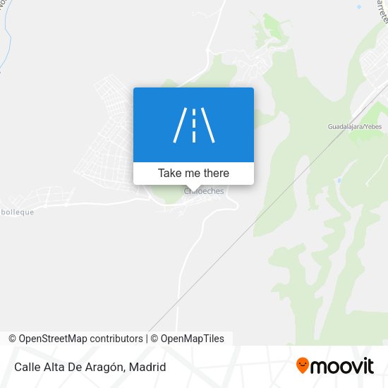 Calle Alta De Aragón map