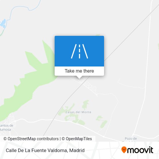 Calle De La Fuente Valdoma map