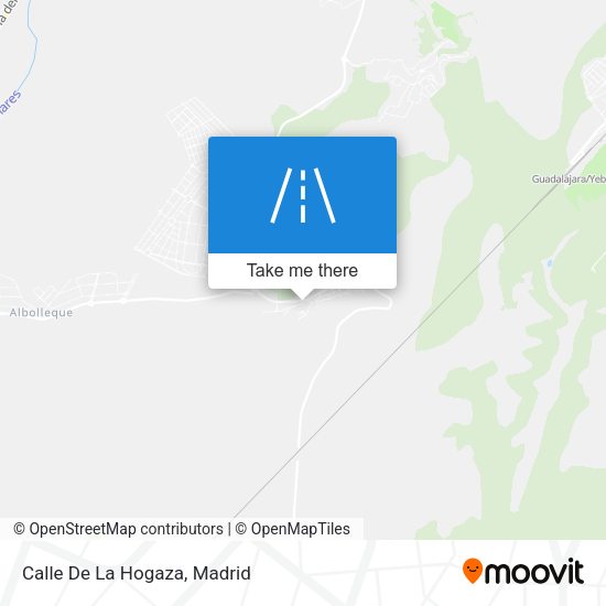 Calle De La Hogaza map