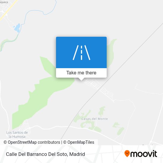 Calle Del Barranco Del Soto map