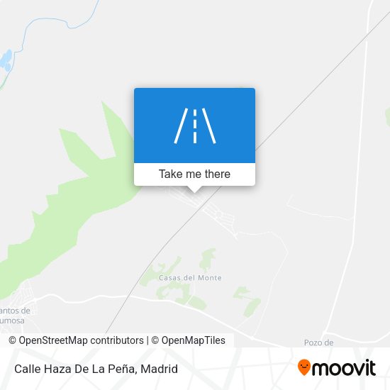Calle Haza De La Peña map