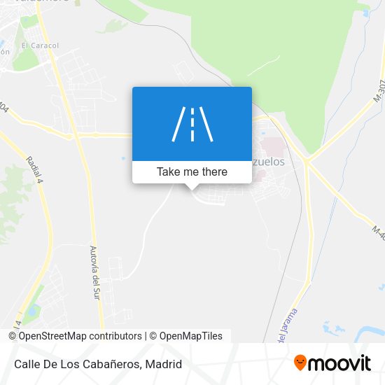 Calle De Los Cabañeros map