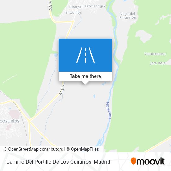 Camino Del Portillo De Los Guijarros map