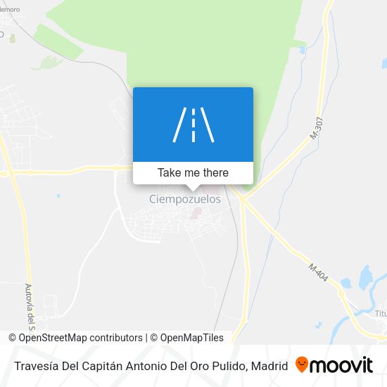 Travesía Del Capitán Antonio Del Oro Pulido map