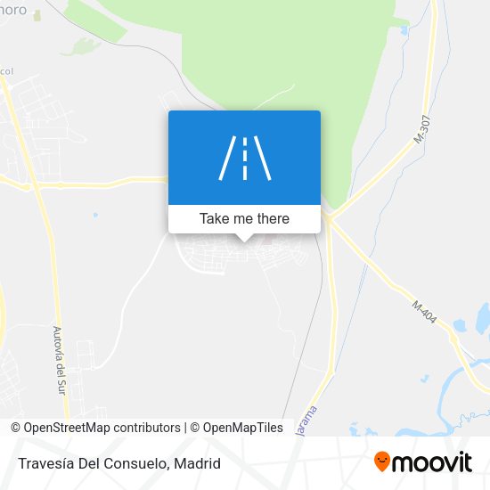 Travesía Del Consuelo map