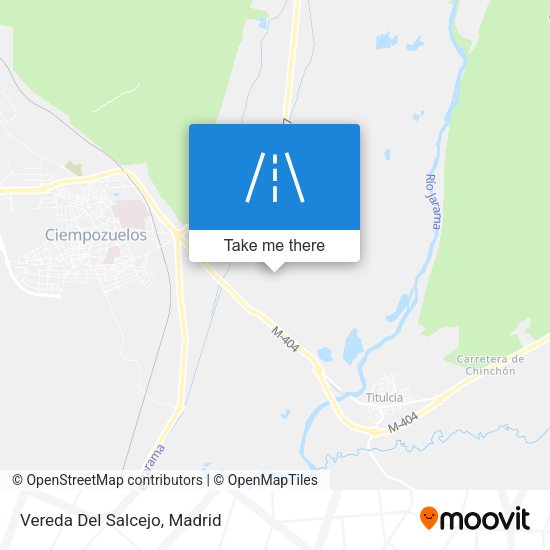 Vereda Del Salcejo map