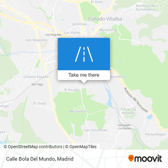 Calle Bola Del Mundo map