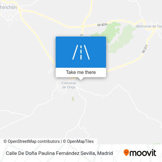 Calle De Doña Paulina Fernández Sevilla map