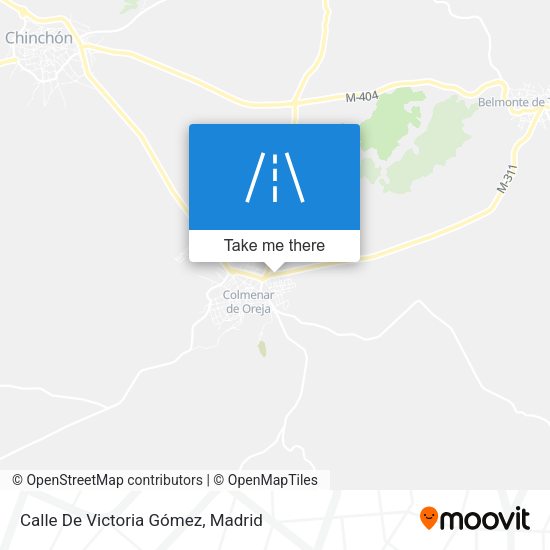 Calle De Victoria Gómez map