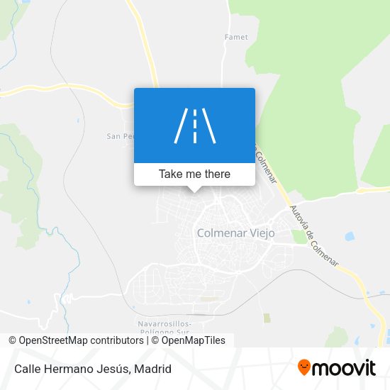 Calle Hermano Jesús map