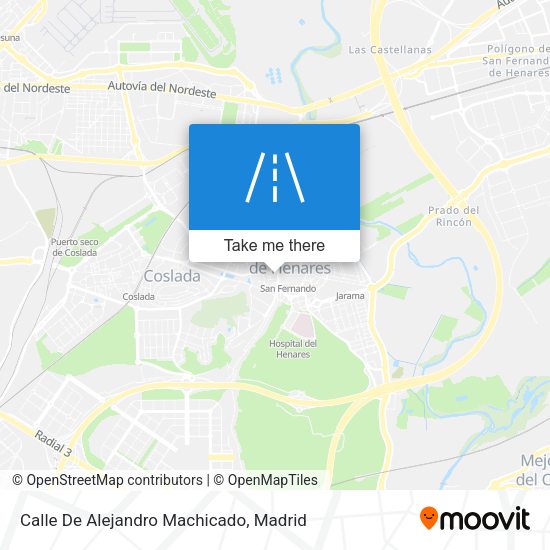 Calle De Alejandro Machicado map