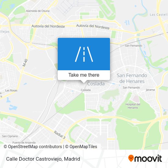 Calle Doctor Castroviejo map