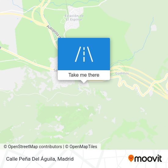 Calle Peña Del Águila map