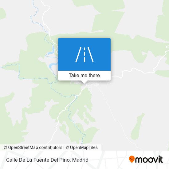 Calle De La Fuente Del Pino map