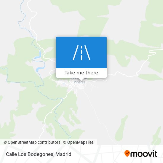 Calle Los Bodegones map