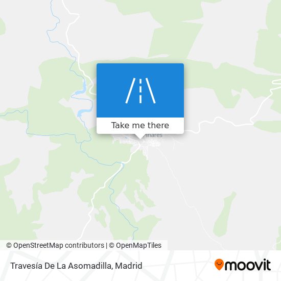 Travesía De La Asomadilla map