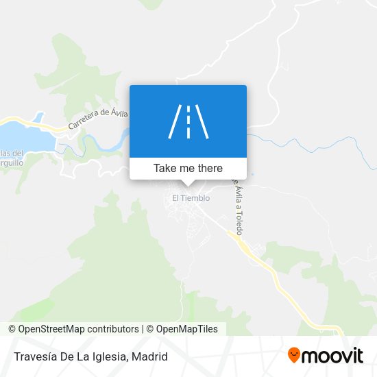 Travesía De La Iglesia map