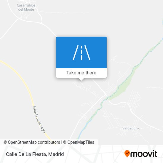 Calle De La Fiesta map