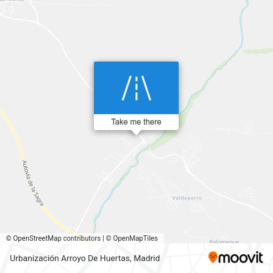 Urbanización Arroyo De Huertas map