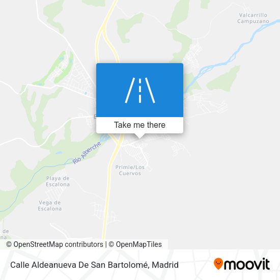 Calle Aldeanueva De San Bartolomé map