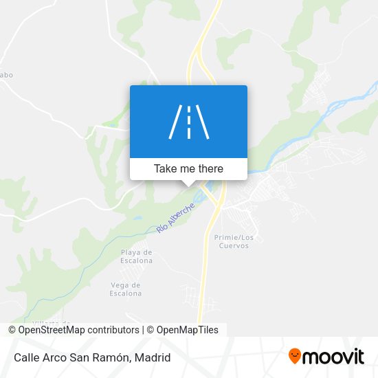 Calle Arco San Ramón map