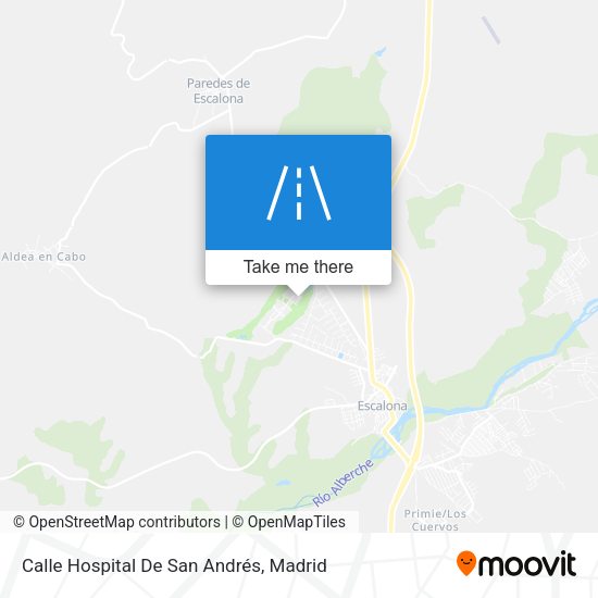 Calle Hospital De San Andrés map