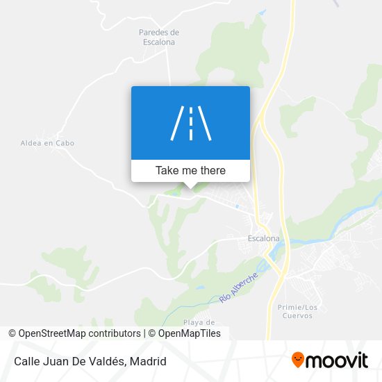 Calle Juan De Valdés map