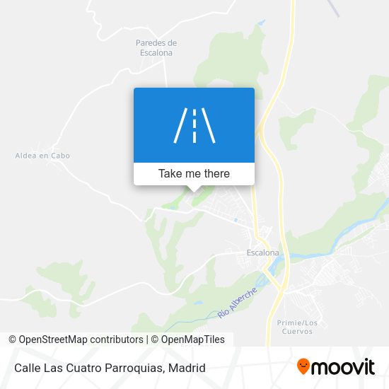 Calle Las Cuatro Parroquias map