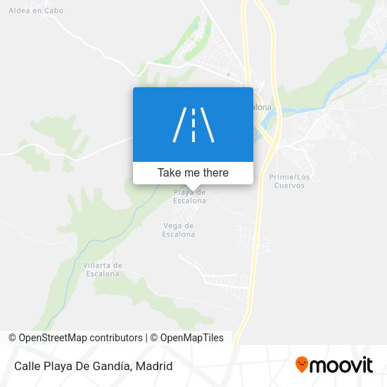Calle Playa De Gandía map