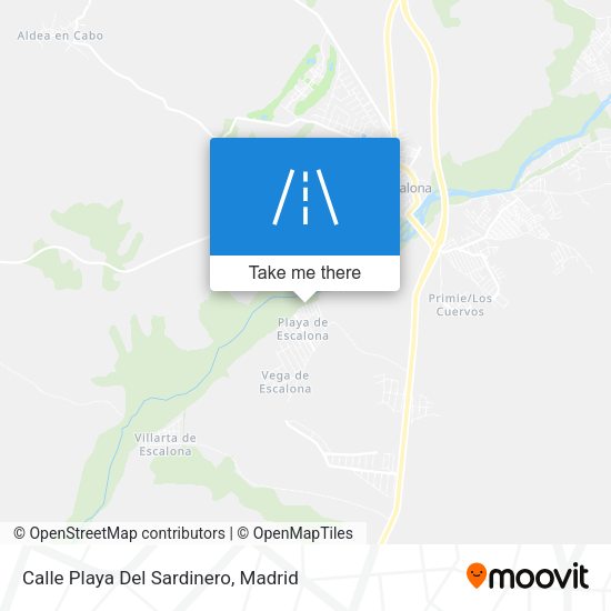 Calle Playa Del Sardinero map