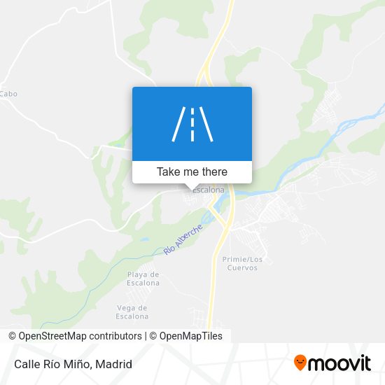 Calle Río Miño map