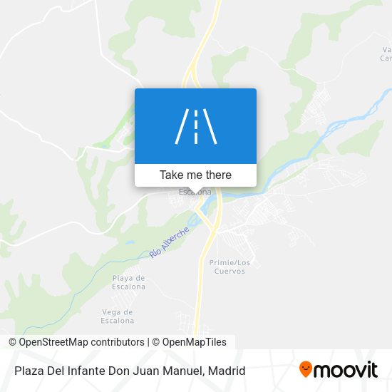 Plaza Del Infante Don Juan Manuel map