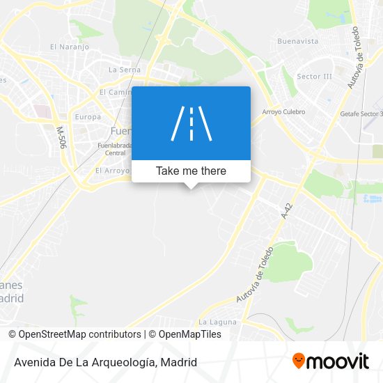 Avenida De La Arqueología map