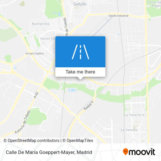 Calle De María Goeppert-Mayer map