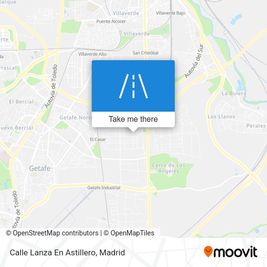 Calle Lanza En Astillero map